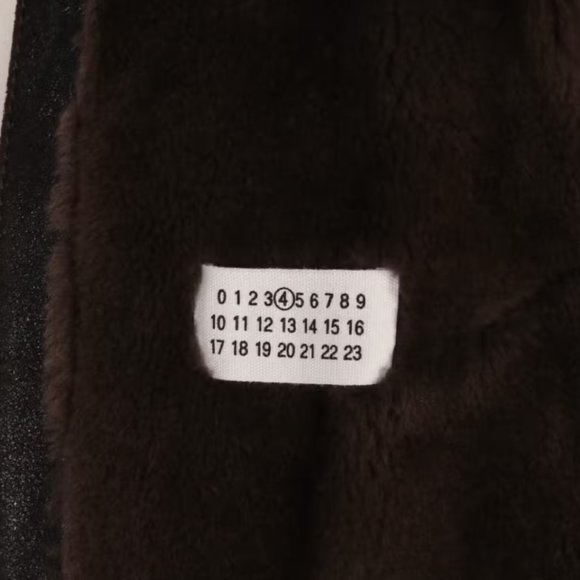 Maison Margiela Garderobe Sherpa Lined Leather Jacket - Picture 5 of 6